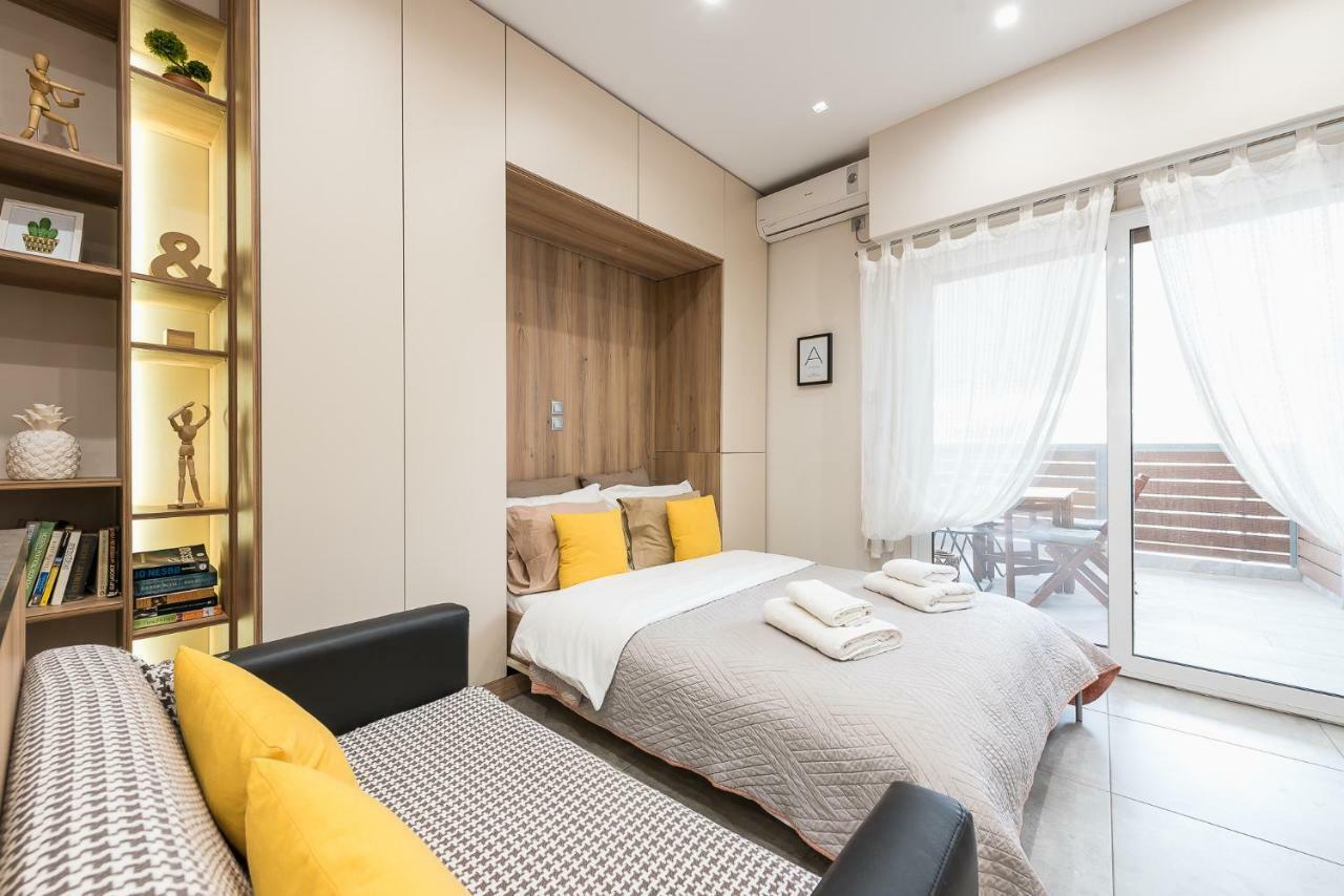 Athens Heart Design Studio Apartment ภายนอก รูปภาพ