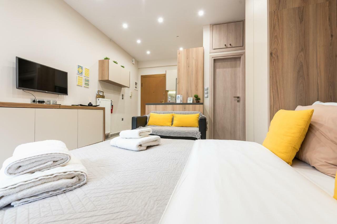 Athens Heart Design Studio Apartment ภายนอก รูปภาพ